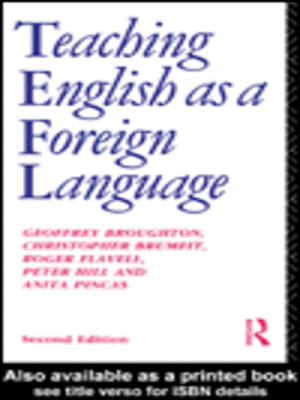 cover image of Teaching English as a Foreign Language
